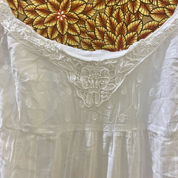 White Shoulder Strap Dress. Size - S - Picture 5 of 12